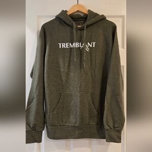 Mont Tremblant Men's Green Hoodie